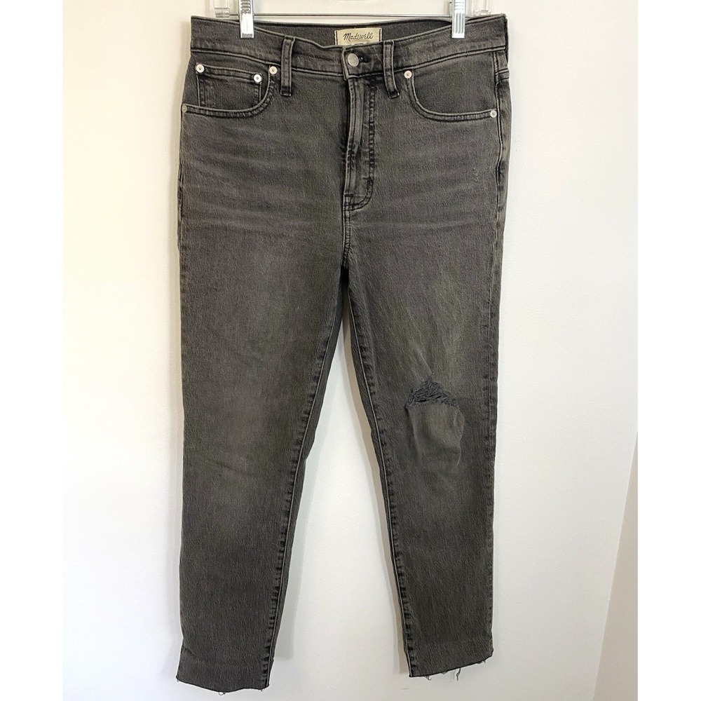 Madewell The Perfect Vintage Jean Size 27 Knee Rip Cosner Wash High Rise